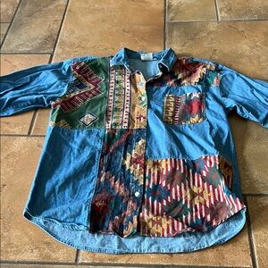 VINTAGE CASEY & MAX DENIM SHIRT